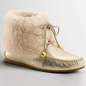 Coach Caitlyn Fur Booties/Slippers